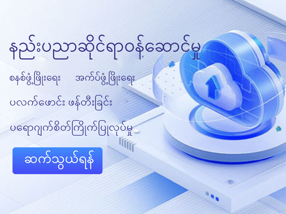 နည်းပညာဆိုင်ရာ ဝန်ဆောင်မှုများ